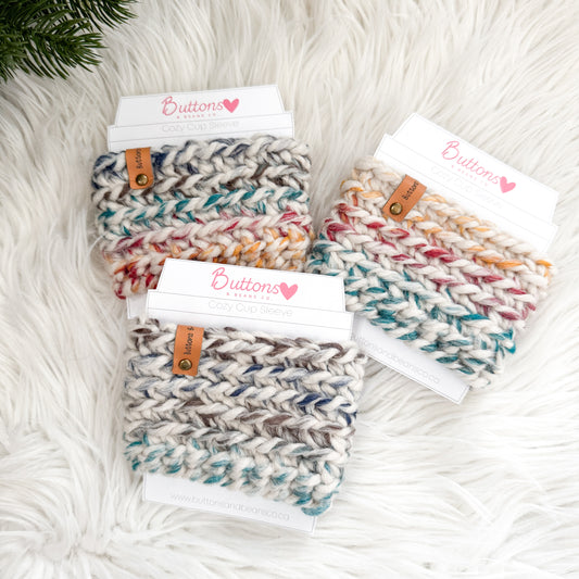 Crochet Cup Cozy | Beverage Sleeve | Hudson