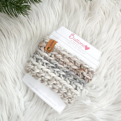 Crochet Cup Cozy | Beverage Sleeve | Sahara