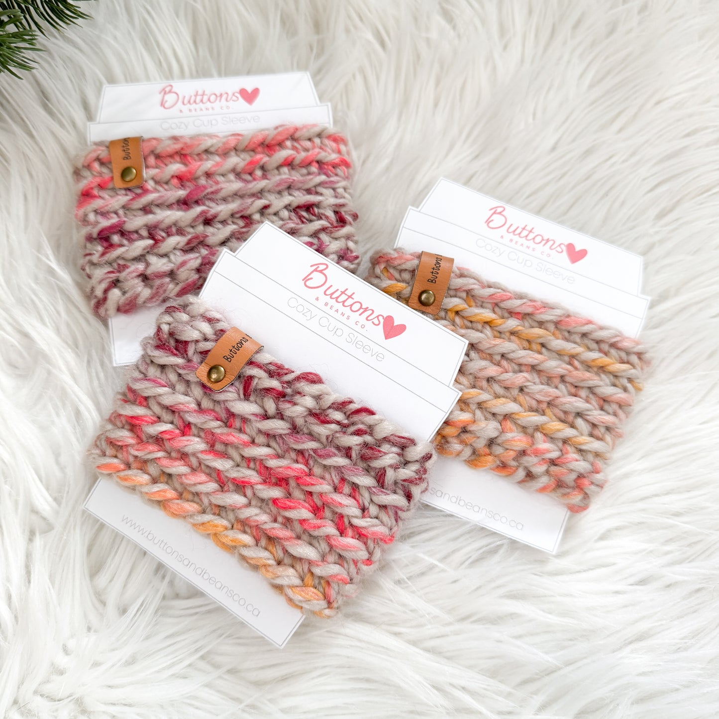 Crochet Cup Cozy | Beverage Sleeve | Spice