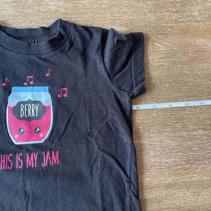 Cute Kawaii Unisex Black T-Shirt, This is my Jam Shirt, Fun Top for Kids Kids > Shirts & Tops > Tees - Short Sleeve 13 $ Buttons & Beans Co.