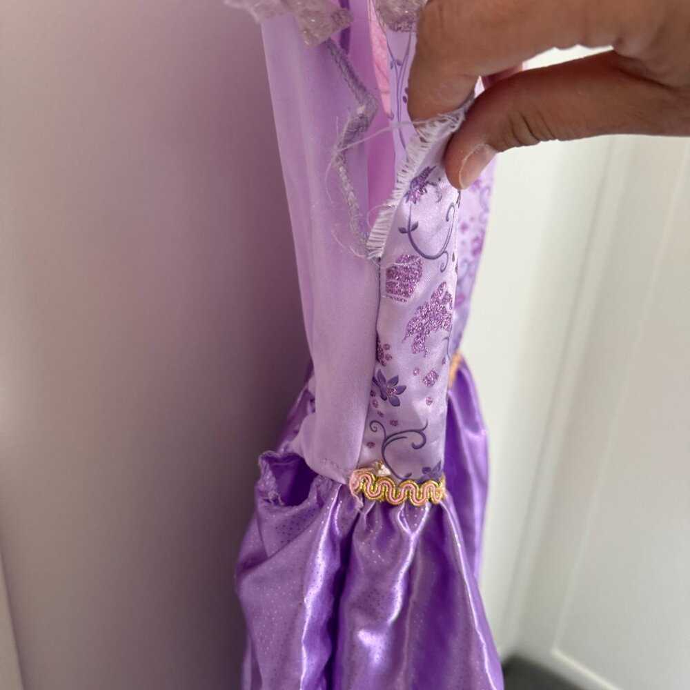 Disney Rapunzel Tangled Dress Up Clothes, Halloween, Princess Costume, Make Kids > Costumes 10 $ Buttons & Beans Co.