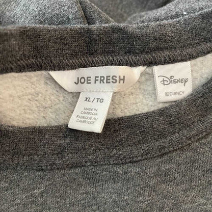 Disney x Joe Fresh Grey Plaid Mickey Mouse Sweatshirt, Sweater, Christmas Women > Sweaters > Crew & Scoop Necks 31 $ Buttons & Beans Co.