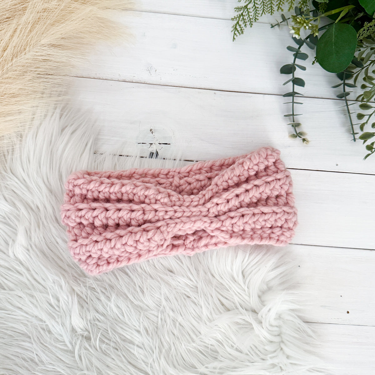 Cinched Ear Warmer | Pick your Colour | Chunky Crochet Headband