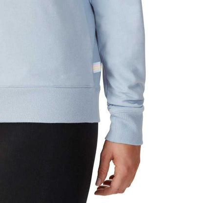 Fila Women's French Terry Crewneck Sweater with pockets | Light Blue Women > Tops > Sweatshirts & Hoodies 18 $ Buttons & Beans Co.