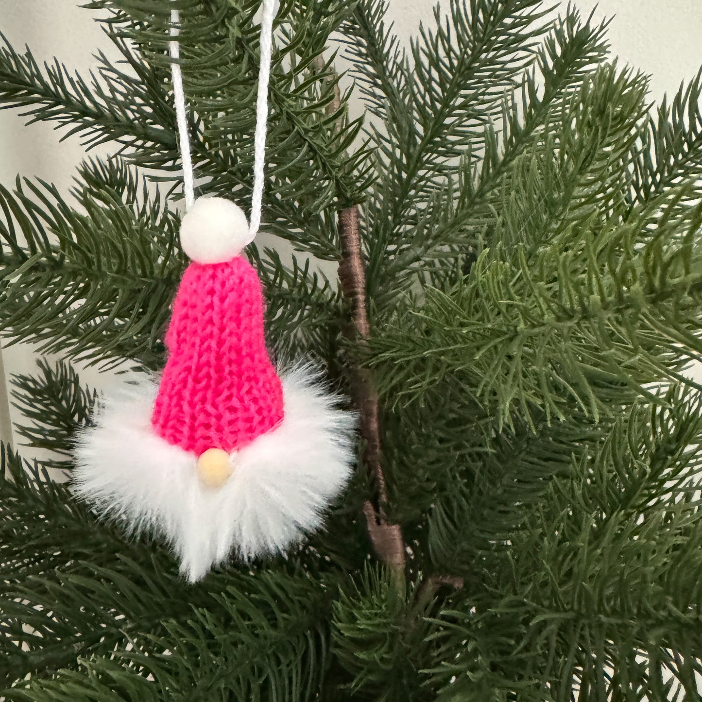 Gnome Christmas Mini Knitted Toque Ornament
