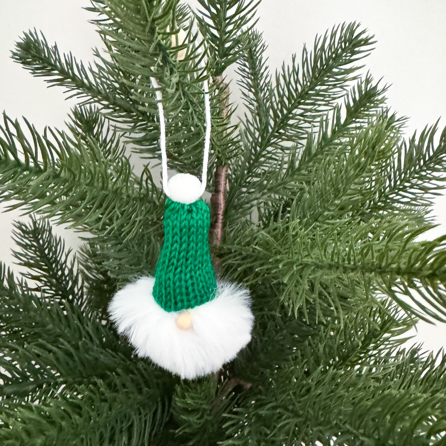 Gnome Christmas Mini Knitted Toque Ornament
