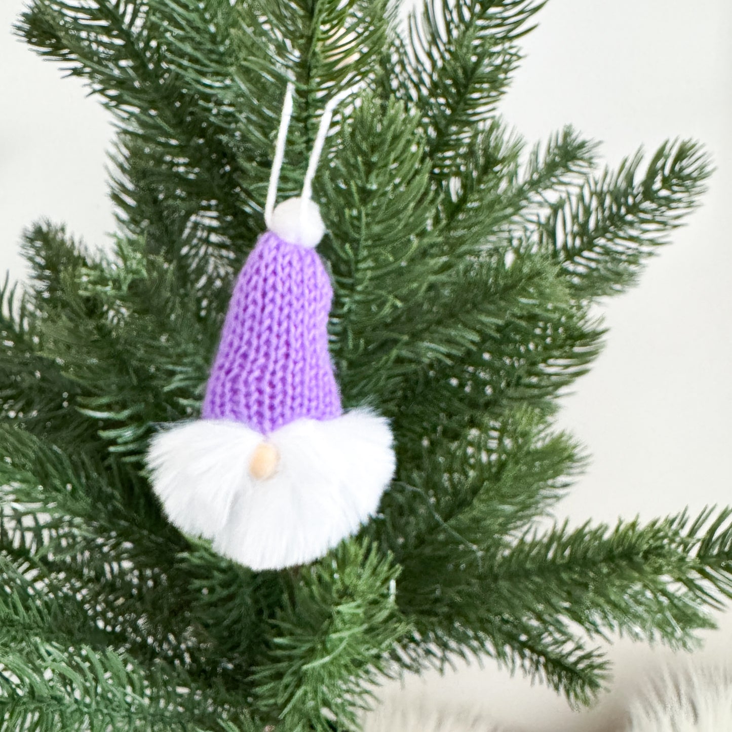 Gnome Christmas Mini Knitted Toque Ornament