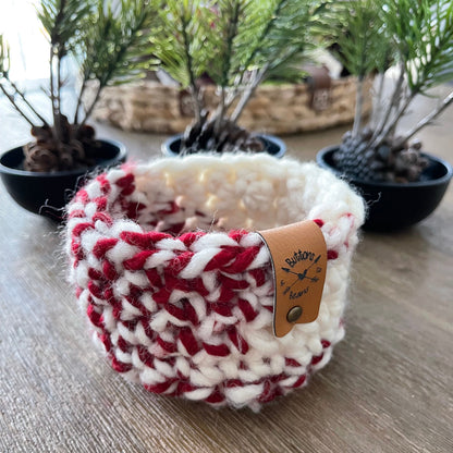 Chunky Crochet Basket | Pick your Colour and Plant | Storage Decor