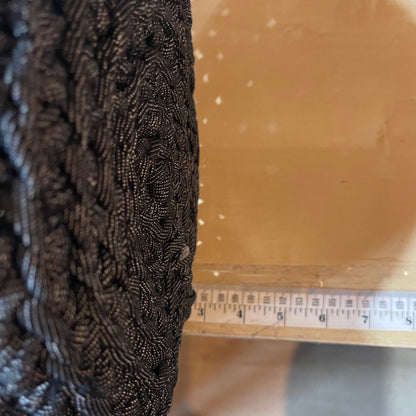 Crochet Cotton Basket Bowl | Denim Blue Storage Decor