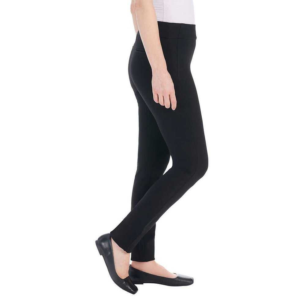 Hilary Radley Women’s Pull-on Stretch Trouser Pant | Black Draw string Waist Women > Pants & Jumpsuits > Trousers 18 $ Buttons & Beans Co.