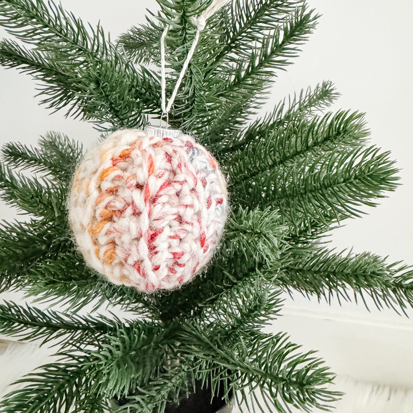 Crochet Bauble Christmas Ornament | Hudson