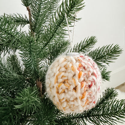 Crochet Bauble Christmas Ornament | Hudson