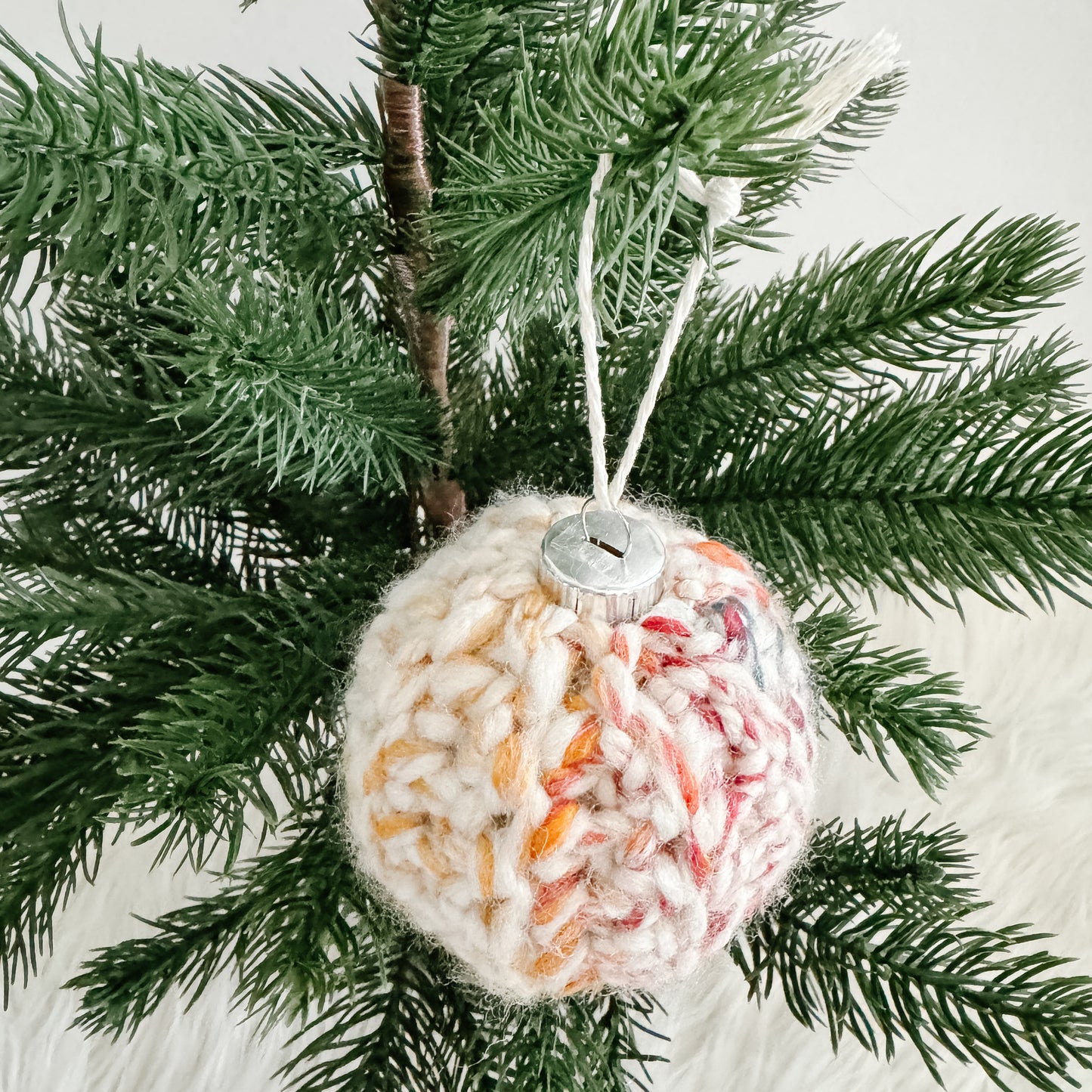 Crochet Bauble Christmas Ornament | Hudson