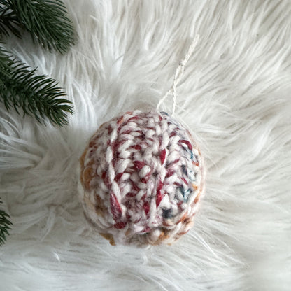 Crochet Bauble Christmas Ornament | Hudson