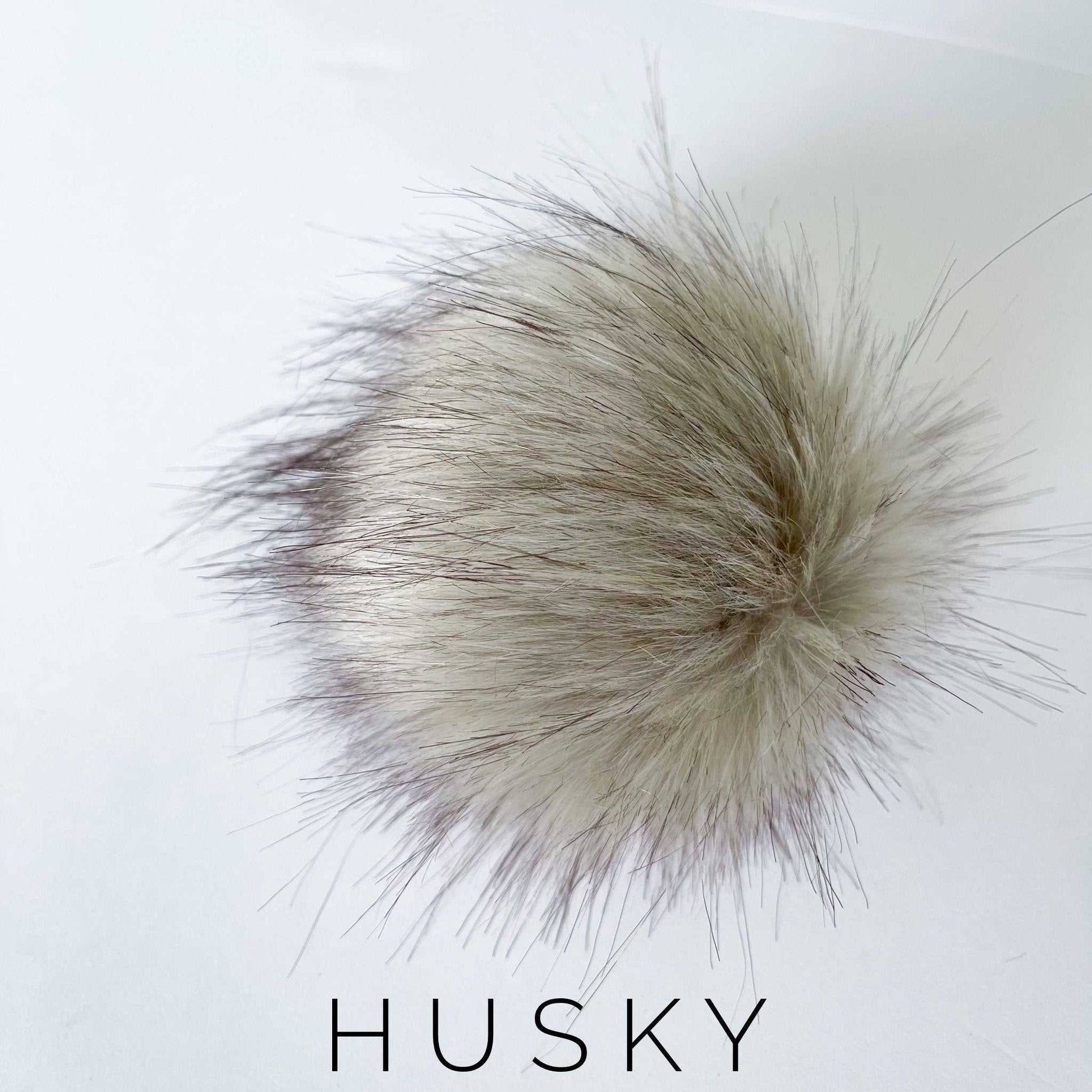 Husky/Honey Faux Fur Fabric by the Yard or Meter | Grey and Tan Pompom, Arts & Crafts, Decor, Costume Faux Fur Fabric 3 $ Buttons & Beans Co.
