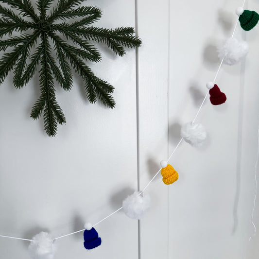 DIY Hudson Mini Knitted Toque Garland Kit