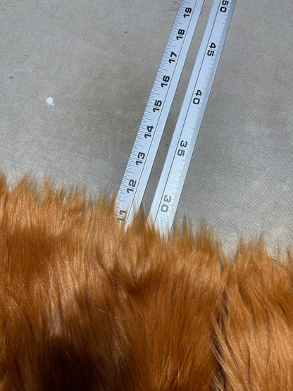 Auburn | Faux Fur Fabric by the Yard or Meter | Pompom, arts & crafts, Costume, Upholstery, stuffy