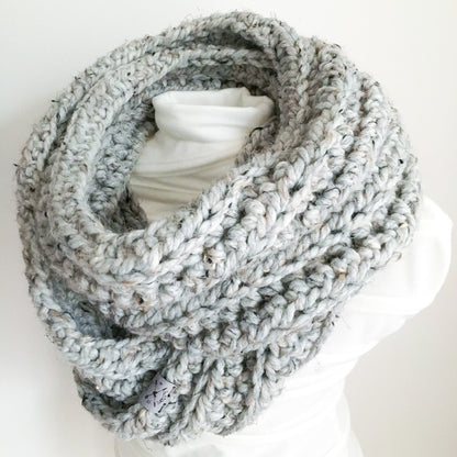 Infinity Scarf Chunky Crochet | Pick your own Colour Double Loop Scarves | Toddler to Adult