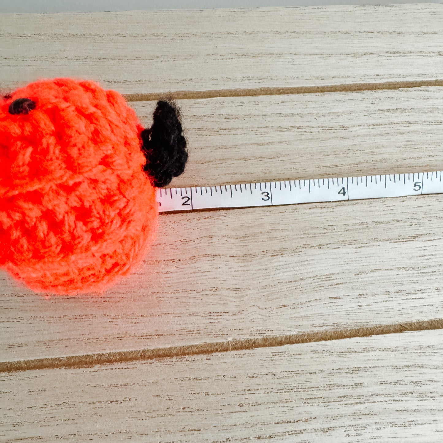 Mini Pumpkin | Neon Orange Kawaii Chunky Crochet Fall Decor