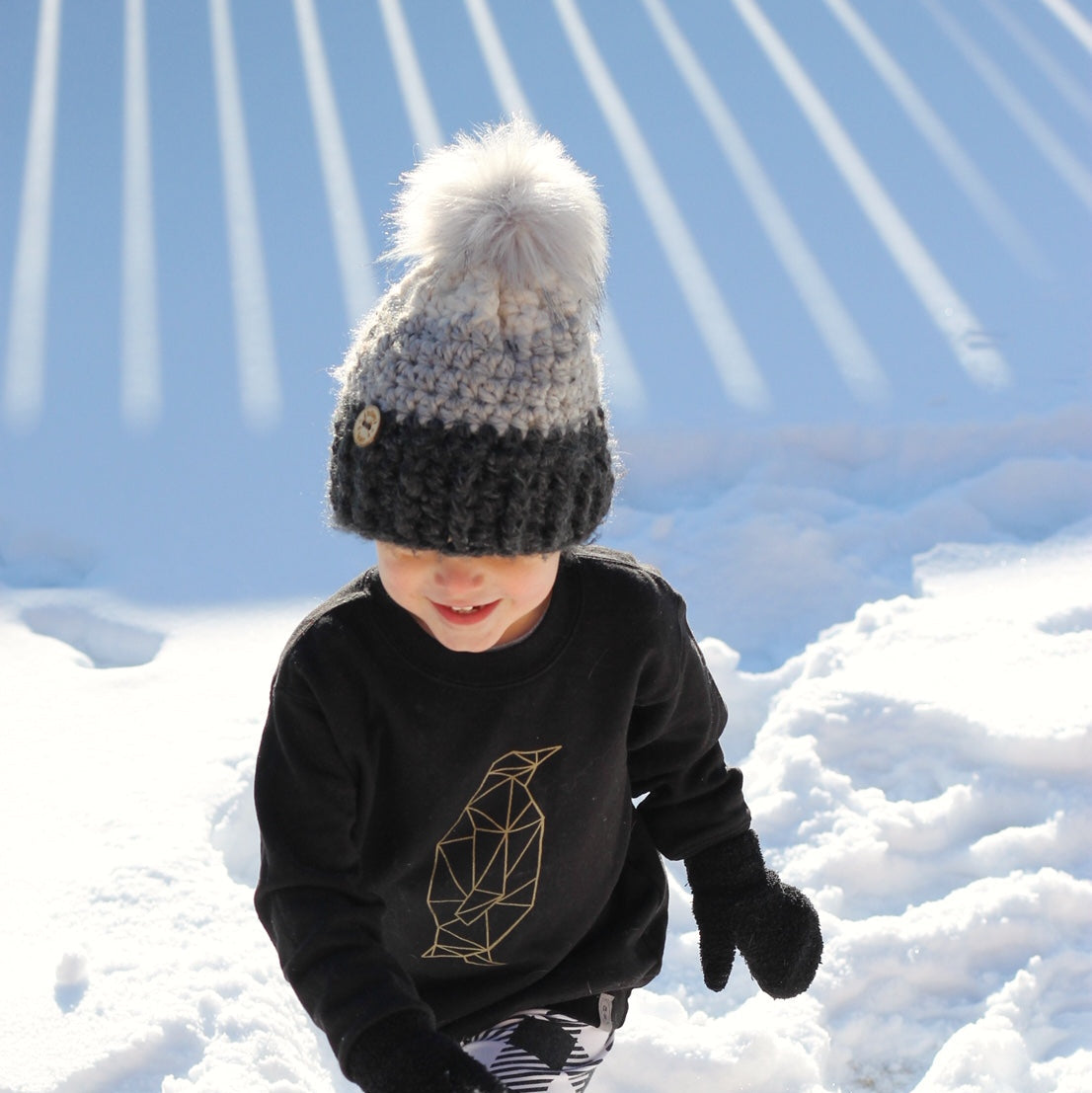 Pattern | Chunky Ombre Crochet Hat | Baby to Adult Sizes