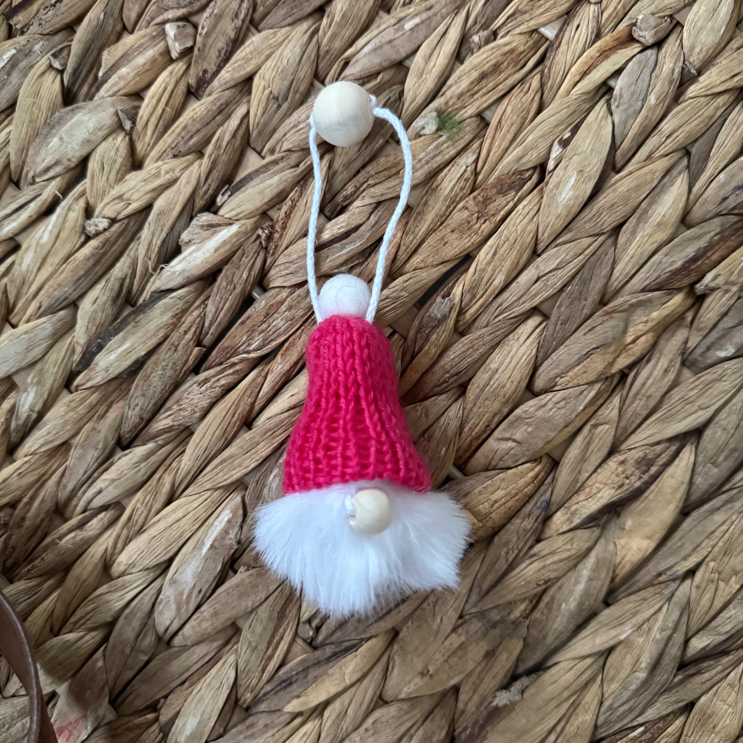 Gnome Christmas Mini Knitted Toque Ornament