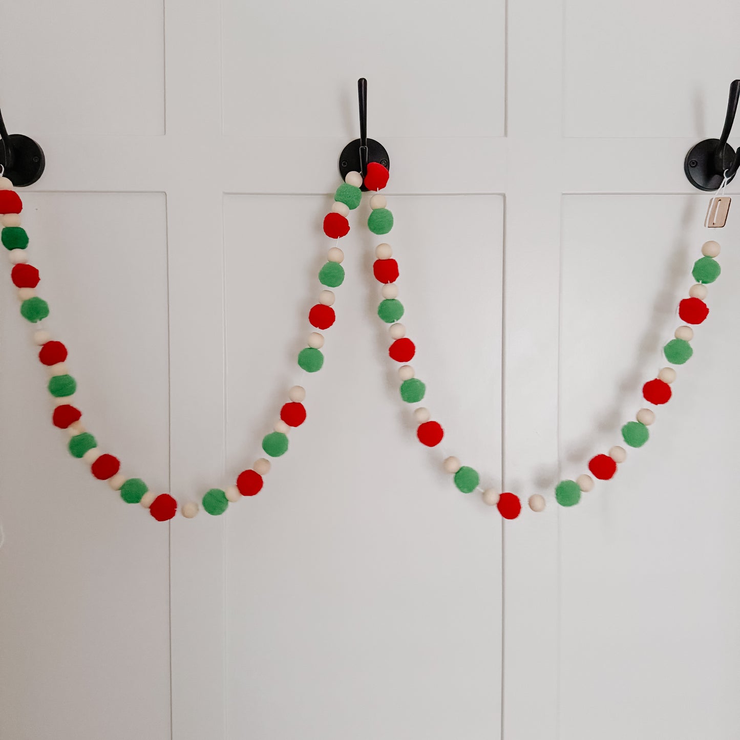 DIY Pompom Christmas Mini Knitted Toque Garland Kit