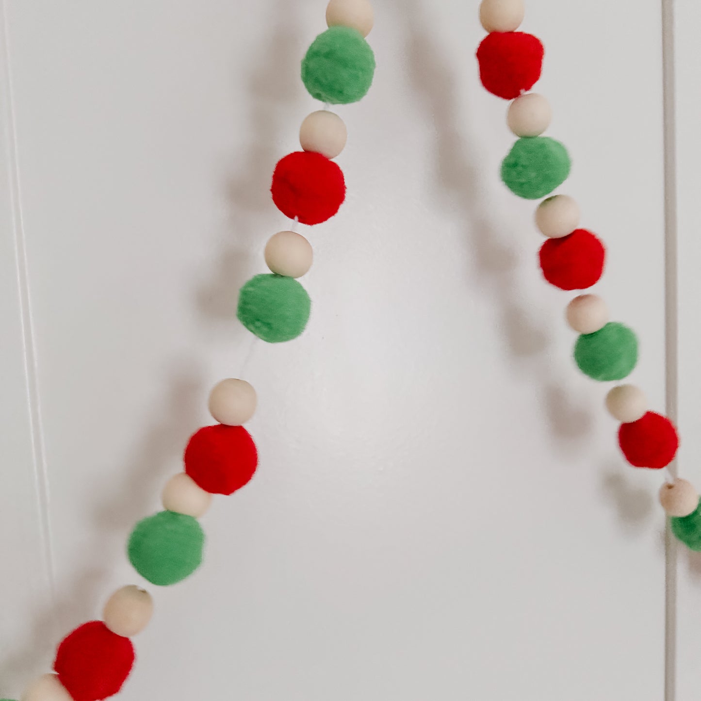 DIY Pompom Christmas Mini Knitted Toque Garland Kit