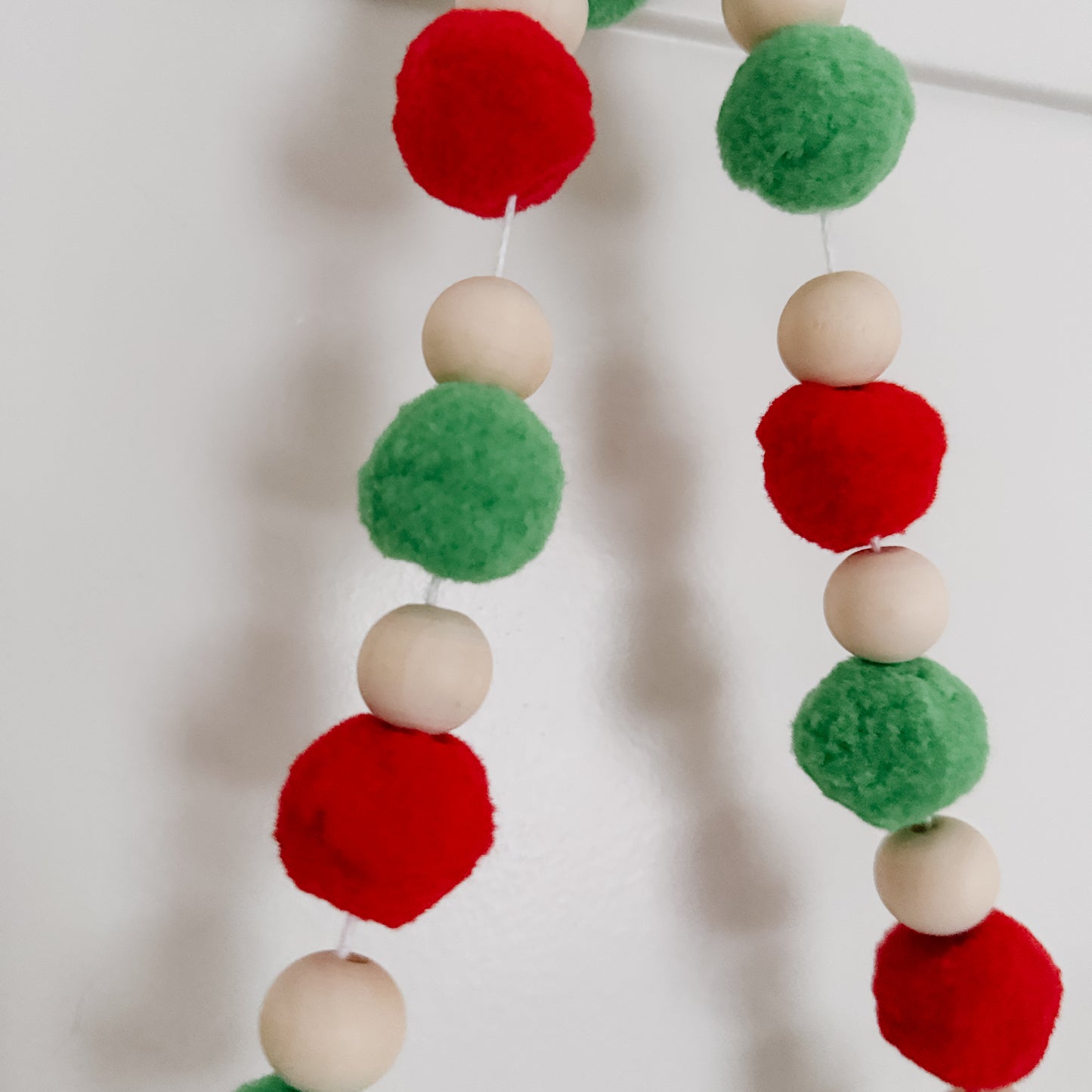 DIY Pompom Christmas Mini Knitted Toque Garland Kit