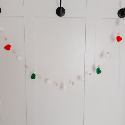 DIY Christmas Mini Knitted Toque Garland Kit