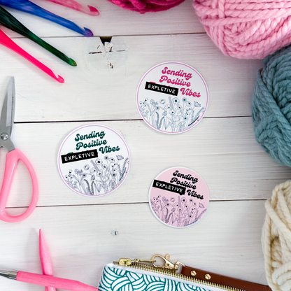 Spreading Kindness Premium Vinyl Sticker, Sassy Twisty Humour, Boundary Setting Funny