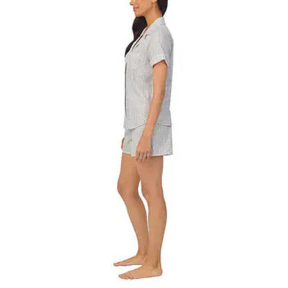 Jane & Bleecker Women's 2-piece Cotton Pyjama Set, Shirt and Shorts Women > Intimates & Sleepwear > Pajamas 15 $ Buttons & Beans Co.