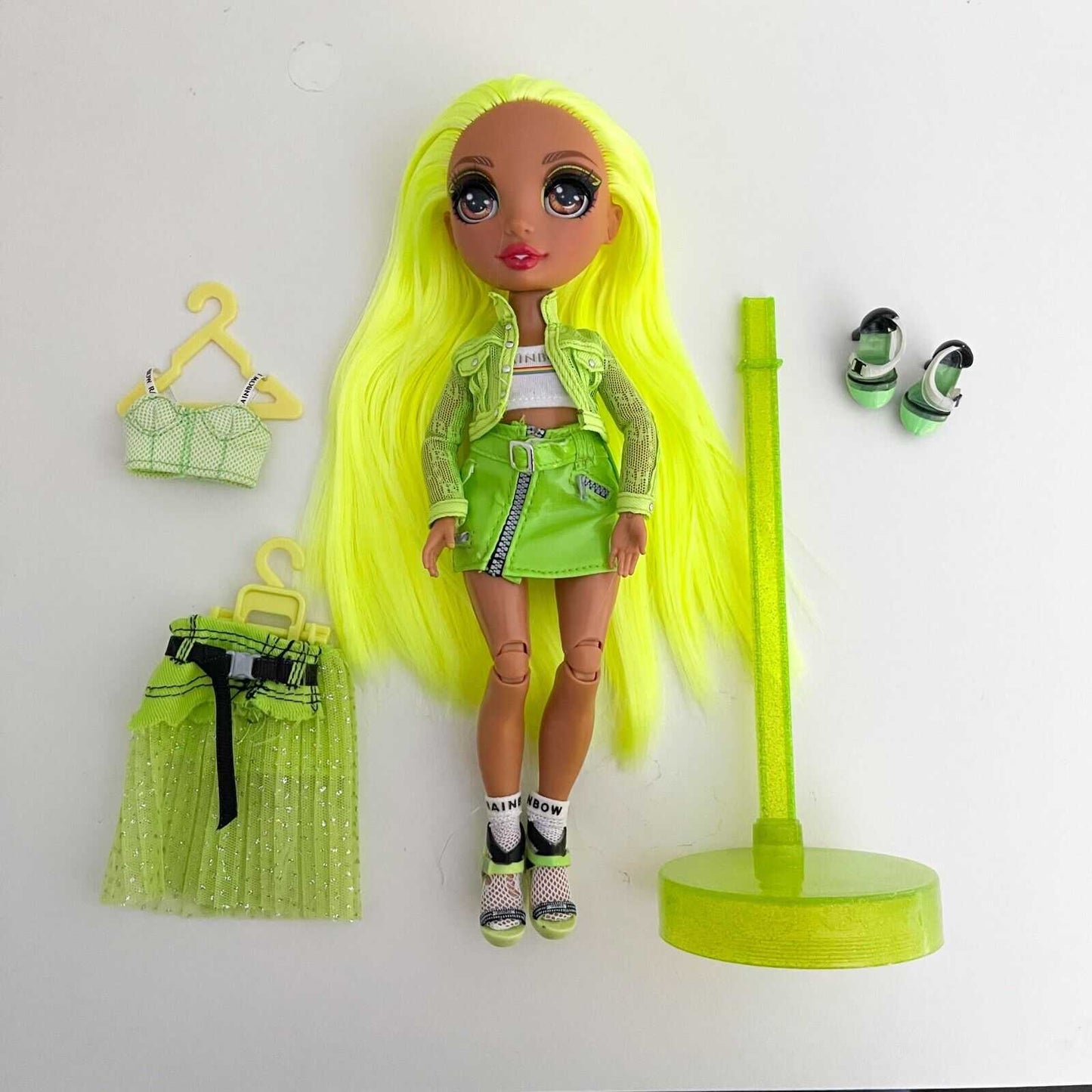 Karma Nichols Rainbow Green MGA Rainbow High Series 2 Fashion Doll Dolls & Bears:Dolls, Clothing & Accessories:Dolls & Doll Playsets 30 $ Buttons & Beans Co.