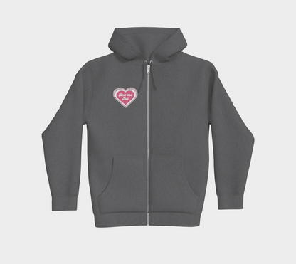 Knit the Shit, Premium Zip Up Hoodie Sweater, Knitter Apparel, Yarn and Fibre Enthusiast Gift, Knitting Crocheting Apparel, Knitters and Crochet Humour Clothing