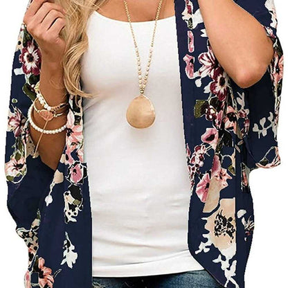 LIKE NEW Kimono Shrug, Sheer Floral Cover up Cardigan, Summer Vest Women > Sweaters > Shrugs & Ponchos 13 $ Buttons & Beans Co.