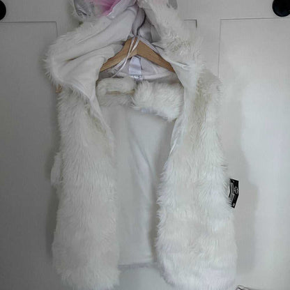 L/XL NEW White Unicorn Vest and Cuffs, Halloween Women's Costume Outfit Women > Other 27 $ Buttons & Beans Co.