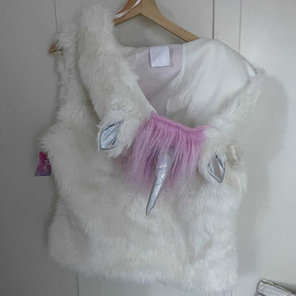 L/XL NEW White Unicorn Vest and Cuffs, Halloween Women's Costume Outfit Women > Other 27 $ Buttons & Beans Co.