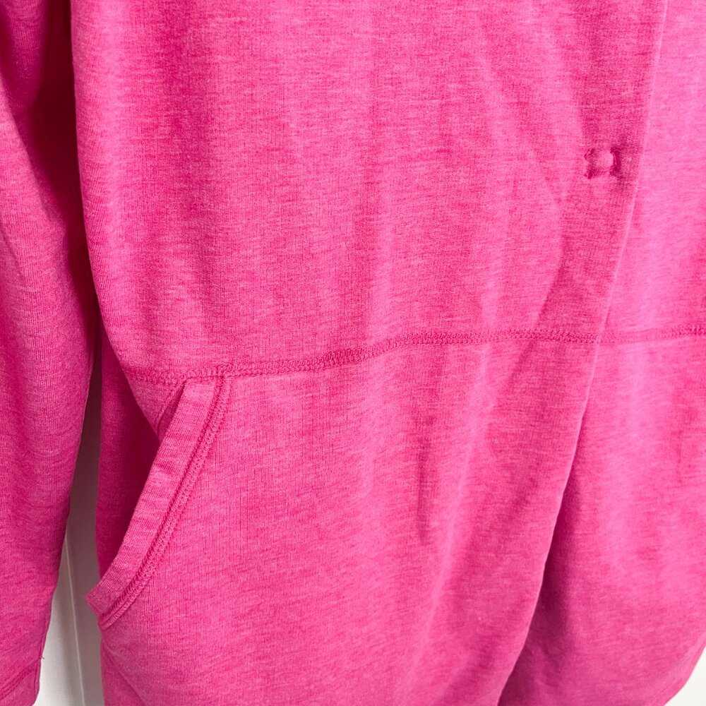 Lg Pink Firefly Wrap style sweatshirt, Giant hood, snap closures, pockets Women > Sweaters > Cardigans 36 $ Buttons & Beans Co.