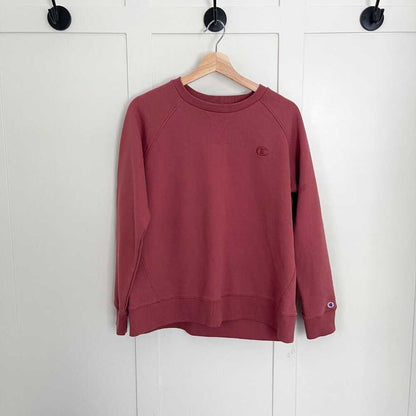 Lg Rust, Terracota, Champion Women's Crew Neck Sweater, Sweatshirt, Long Sleeve Women > Sweaters > Crew & Scoop Necks 18 $ Buttons & Beans Co.