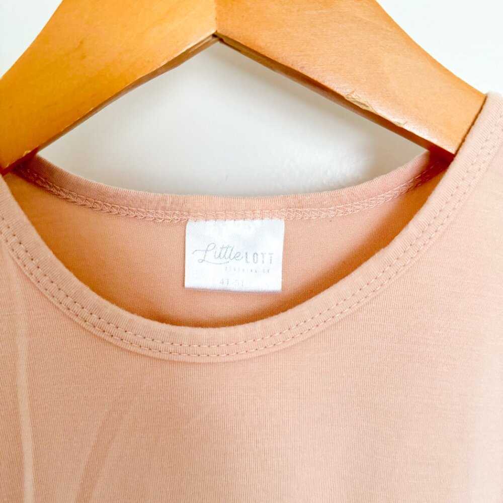 Little Lott Co. Peach T-Shirt Pocket Dress, Baby, Toddler, Sustainable, Minimal Kids > Dresses > Casual 13 $ Buttons & Beans Co.