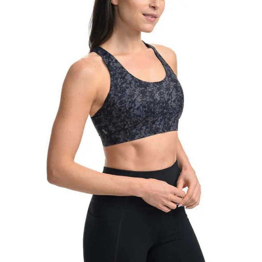 Lole Sports Bra Convertible High Impact Hook Back Workout Active Top Black Patterned Women > Intimates & Sleepwear > Sports Bras 15 $ Buttons & Beans Co.