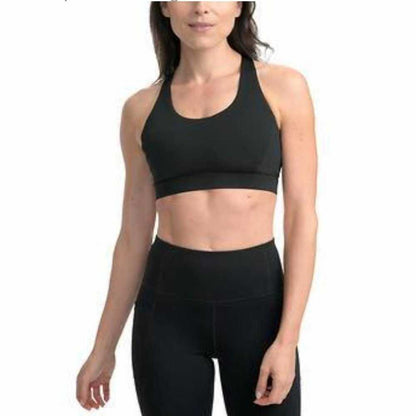 Lole Sports Bra Convertible High Impact Hook Back Workout Active Top Black Women > Intimates & Sleepwear > Sports Bras 15 $ Buttons & Beans Co.