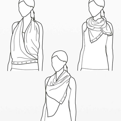 Lululemon Heathered Arctic Plum and Black Vinyasa Rulu Scarf Women > Accessories > Scarves & Wraps 31 $ Buttons & Beans Co.