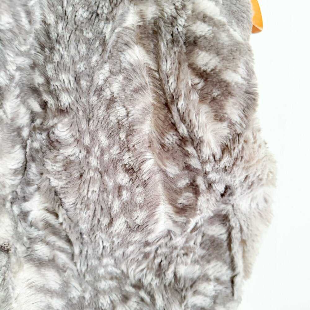 Mini Street Faux Fur Vest Sweater, Sweatshirt, Animal Print Jacket, Top Kids > Jackets & Coats > Vests 30 $ Buttons & Beans Co.