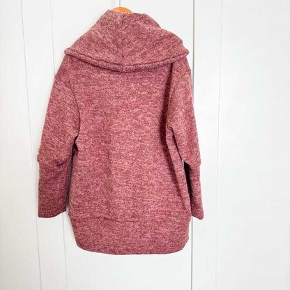 Mini Street Jesse Funnel Cowl Neck Sweater, Sweatshirt Brushed Mauve Pink Tunic Kids > Shirts & Tops > Sweatshirts & Hoodies 30 $ Buttons & Beans Co.