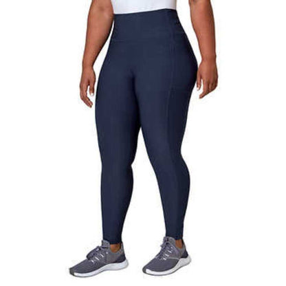 Mondetta Women's High Waist Active Legging | Dark Blue Workout Tights Women > Pants & Jumpsuits > Leggings 18 $ Buttons & Beans Co.