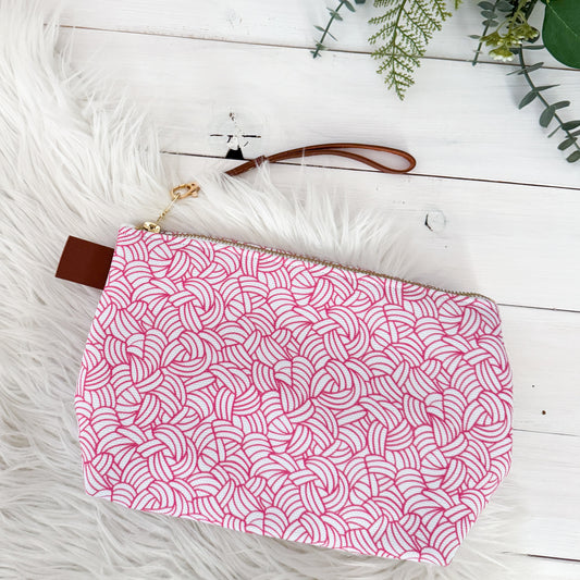 Crochet is my Craft, Notions Bag, Crochet Hook, Knitting Needles Organizer, Accessories Case, Crocheting Knitting, Fibre Enthusiasts, Crafters, Crocheter and Knitter Humour Gift