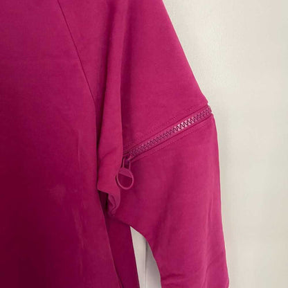 NEW Lg Smash+Tess S+T Sweater Dress, Pink Velour Zipper Pocket Tunic Women > Tops > Sweatshirts & Hoodies 27 $ Buttons & Beans Co.