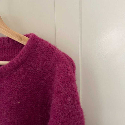 NEW Lg Smash+Tess S+T Sweater Knit, Pink Wool, Mohair, Cable Knit Women > Sweaters > Crew & Scoop Necks 27 $ Buttons & Beans Co.