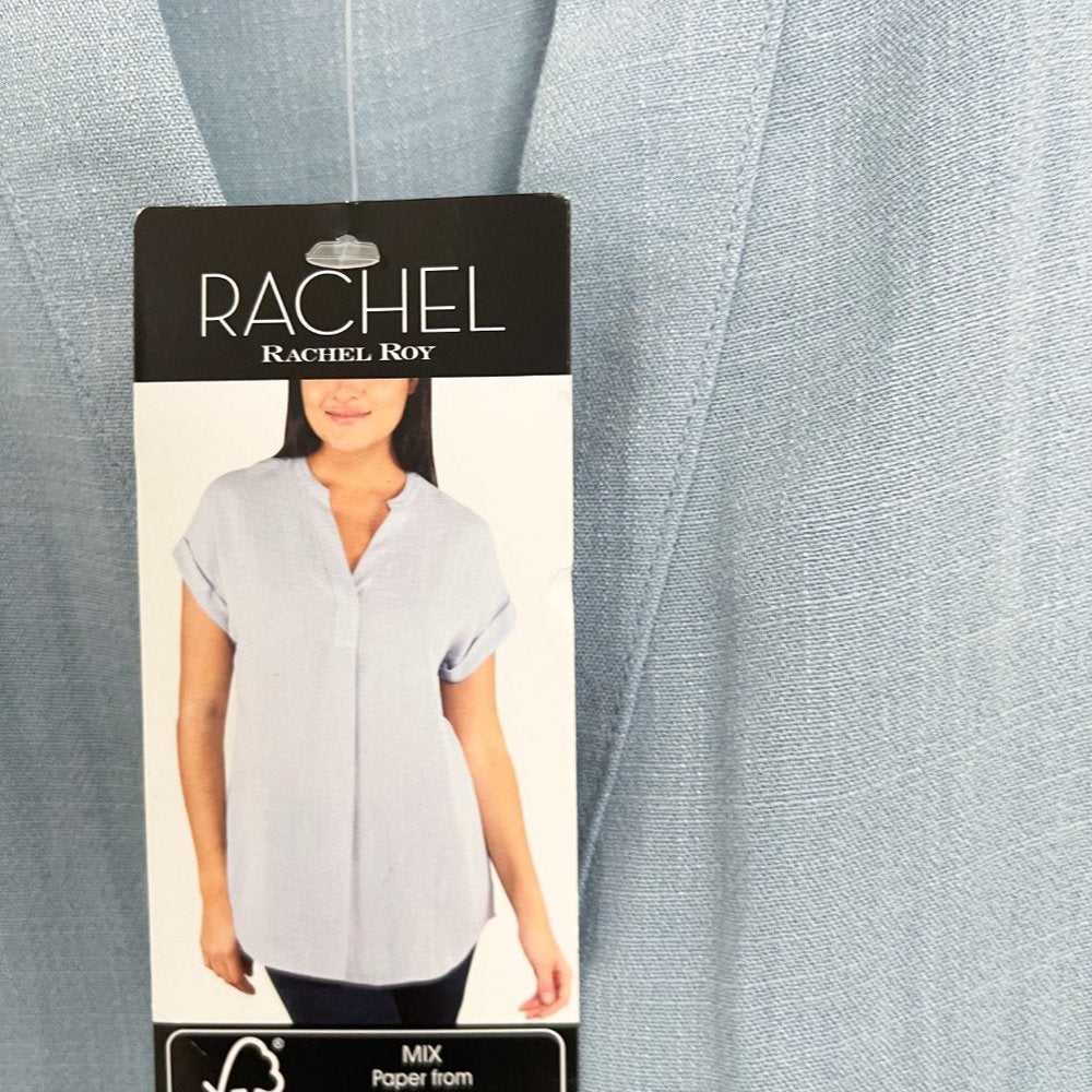 NEW Rachel Rachel Roy V-Neck Top | Chambray Light Blue Tunic style Flowy Shirt, Women > Tops > Tunics 13 $ Buttons & Beans Co.