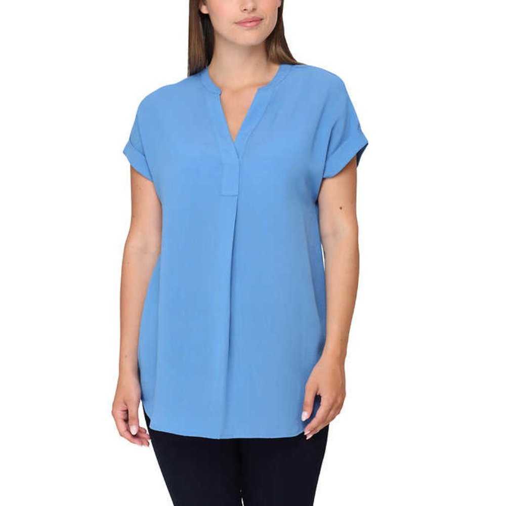 NEW Rachel Rachel Roy V-Neck Top | Chambray Light Blue Tunic style Flowy Shirt, Women > Tops > Tunics 13 $ Buttons & Beans Co.